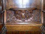 Gloucester Cathedral Gloucestershire 14th 19th century medieval misericords misericord misericorde misericordes Miserere Misereres choir stalls Woodcarving woodwork mercy seats pity seats  9.1.jpg